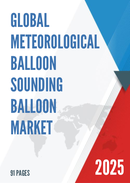 Global Meteorological Balloon Sounding Balloon Market Research Report 2022