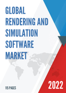 Global Rendering and Simulation Software Market Size Status and Forecast 2022
