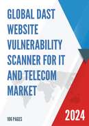 Global DAST Website Vulnerability Scanner for IT and Telecom Market Research Report 2024