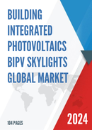 Global Building Integrated Photovoltaics BIPV Skylights Market Insights Forecast to 2028