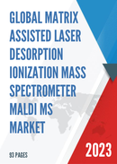 Global Matrix Assisted Laser Desorption Ionization Mass Spectrometer MALDI MS Market Research Report 2023