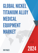 Global Nickel Titanium Alloy Medical Equipment Market Research Report 2023