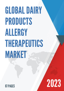 Global Dairy Products Allergy Therapeutics Market Research Report 2023