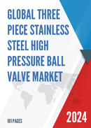 Global Three Piece Stainless Steel High Pressure Ball Valve Market Research Report 2024