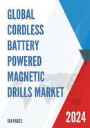 Global Cordless Battery powered Magnetic Drills Market Insights and Forecast to 2028