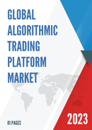 Global Algorithmic Trading Platform Market Research Report 2022