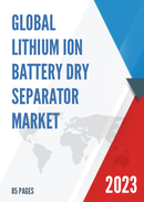 Global Lithium Ion Battery Dry Separator Market Research Report 2023