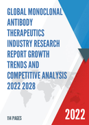 Global Monoclonal Antibody Therapeutics Market Insights and Forecast to 2028