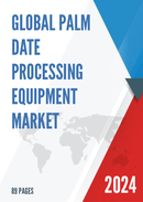 Global Palm Date Processing Equipment Market Insights and Forecast to 2028