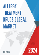 Global Allergy Treatment Drugs Market Research Report 2022