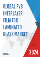 Global PVB Interlayer Film for Laminated Glass Market Research Report 2024