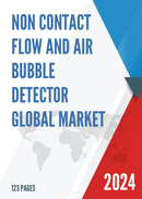 Non Contact Flow and Air Bubble Detector Global Market Share and Ranking Overall Sales and Demand Forecast 2024 2030