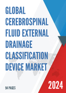 Global Cerebrospinal Fluid External Drainage Classification Device Market Research Report 2023