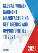 Global Women Garment Manufacturing Key Trends and Opportunities to 2027