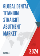 Global Dental Titanium Straight Abutment Market Research Report 2023