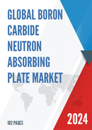 Global Boron Carbide Neutron Absorbing Plate Market Research Report 2024