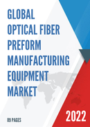 Global Optical Fiber Preform Manufacturing Equipment Market Insights and Forecast to 2028