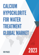Global Calcium Hypochlorite for Water Treatment Market Insights and Forecast to 2028