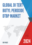 Global Di tert butyl Peroxide DTBP Market Insights Forecast to 2029