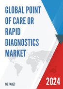 Global Point Of Care Or Rapid Diagnostics Market Outlook 2022