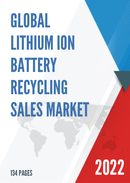Lithium ion Battery Recycling Sales Market