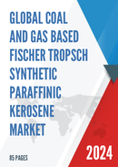 Global Coal and Gas Based Fischer Tropsch Synthetic Paraffinic Kerosene Market Research Report 2024