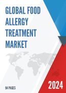 Global Food Allergy Treatment Market Research Report 2022