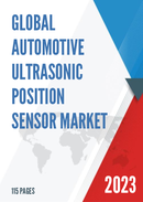 Global and China Automotive Ultrasonic Position Sensor Market Insights Forecast to 2027