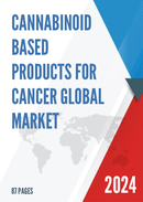 Global Cannabinoid based Products for Cancer Market Insights Forecast to 2028