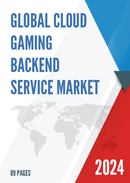 Global Cloud Gaming Backend Service Market Insights and Forecast to 2028