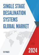 Global Single Stage Desalination Systems Market Research Report 2022