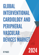 Global Interventional Cardiology Peripheral Vascular Devices Market Insights and Forecast to 2028