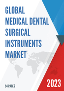 Global Medical Dental Surgical Instruments Market Research Report 2023