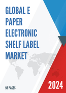 Global E Paper Electronic Shelf Label Market Insights Forecast to 2028