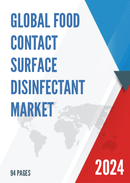 Global Food Contact Surface Disinfectant Market Research Report 2022