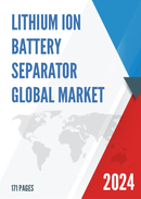 Global Lithium Ion Battery Separator Market Size Manufacturers Supply Chain Sales Channel and Clients 2022 2028