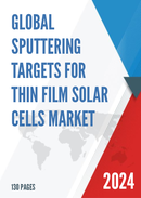 Global Sputtering Targets for Thin film Solar Cells Market Insights Forecast to 2028