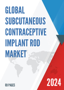 Global Subcutaneous Contraceptive Implant Rod Market Research Report 2023