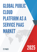 Global Public Cloud Platform as a Service PaaS Market Size Status and Forecast 2021 2027