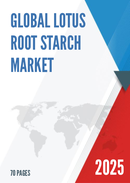 Global Lotus Root Starch Market Insights and Forecast to 2028
