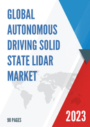 Global Autonomous Driving Solid State LiDAR Market Insights Forecast to 2028