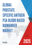 Global Prostate Specific Antigen PSA Blood Based Biomarker Market Insights Forecast to 2028