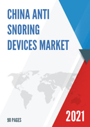 China Anti snoring Devices Market Report Forecast 2021 2027