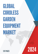 Global Cordless Garden Equipment Market Outlook 2021