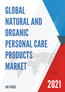Global Natural and Organic Personal Care Products Market Size Manufacturers Supply Chain Sales Channel and Clients 2021 2027