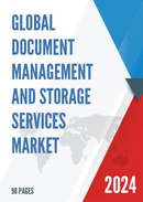 Global Document Management and Storage Services Market Size Status and Forecast 2022