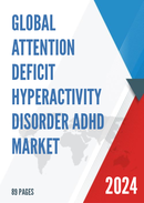 Global Attention Deficit Hyperactivity Disorder ADHD Market Size Status and Forecast 2022