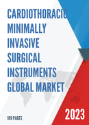 Global Cardiothoracic Minimally Invasive Surgical Instruments Market Insights and Forecast to 2028