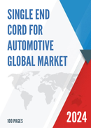 Global Single End Cord for Automotive Market Size Manufacturers Supply Chain Sales Channel and Clients 2021 2027