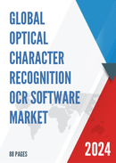 Global Optical Character Recognition OCR Software Market Insights Forecast to 2028